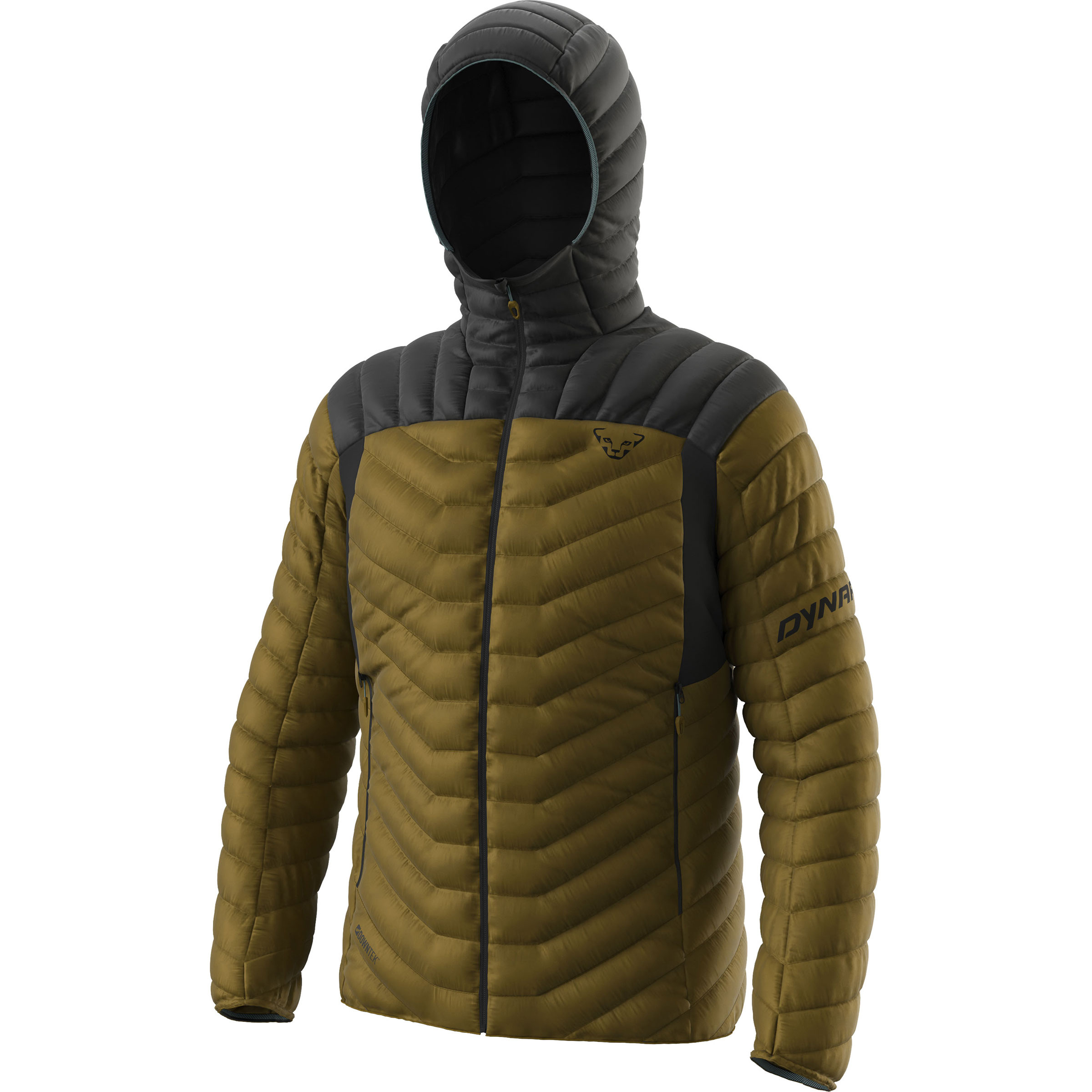 Dynafit Ridge Ultralight Down Herren Isolationsjacke braun Größe XXL Skitour Klein verpackbar Wasserabweisend