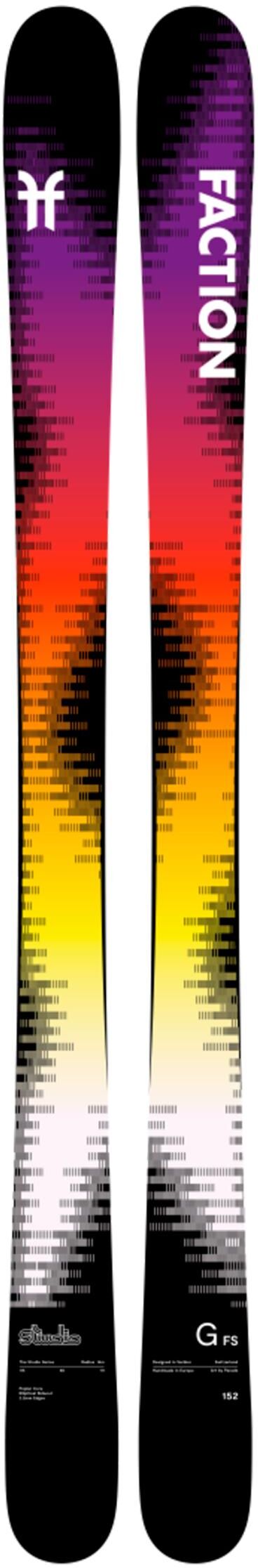 Faction  - Pack Ski Studio Grom Fs - 152 + Colt 5 Gw Black White J85 - Ski