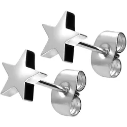 Chirurgenstahl Ohrstecker STERN