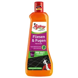 Poliboy Fliesen u. Fugen Konzentrat 500 ml Konzentrat, Kraftvolle Reinigung mit Oxy-Power