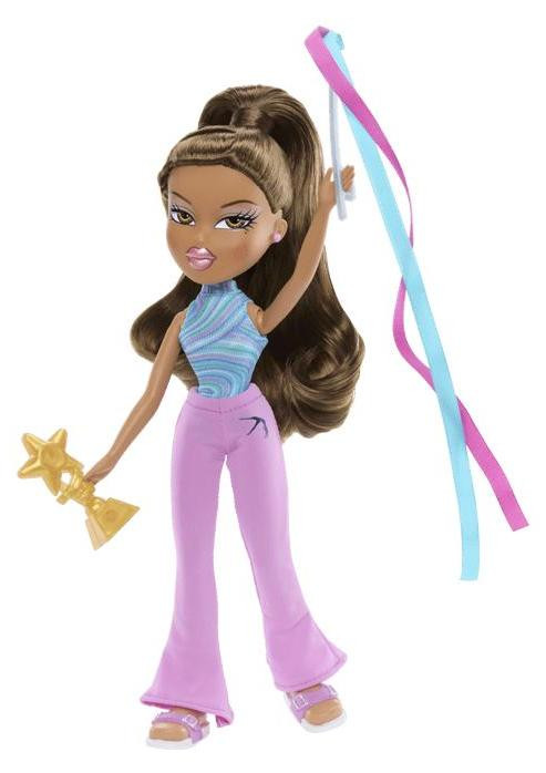 Bratz Play Sportz Yasmin Gymnast Fashion Doll