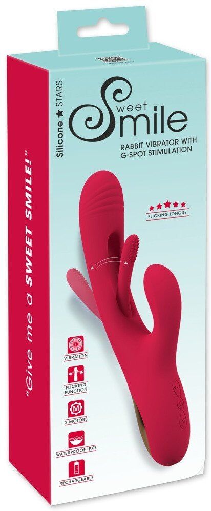 Sweet Smile Vibromasseur Rabbit avec stimulation du point G