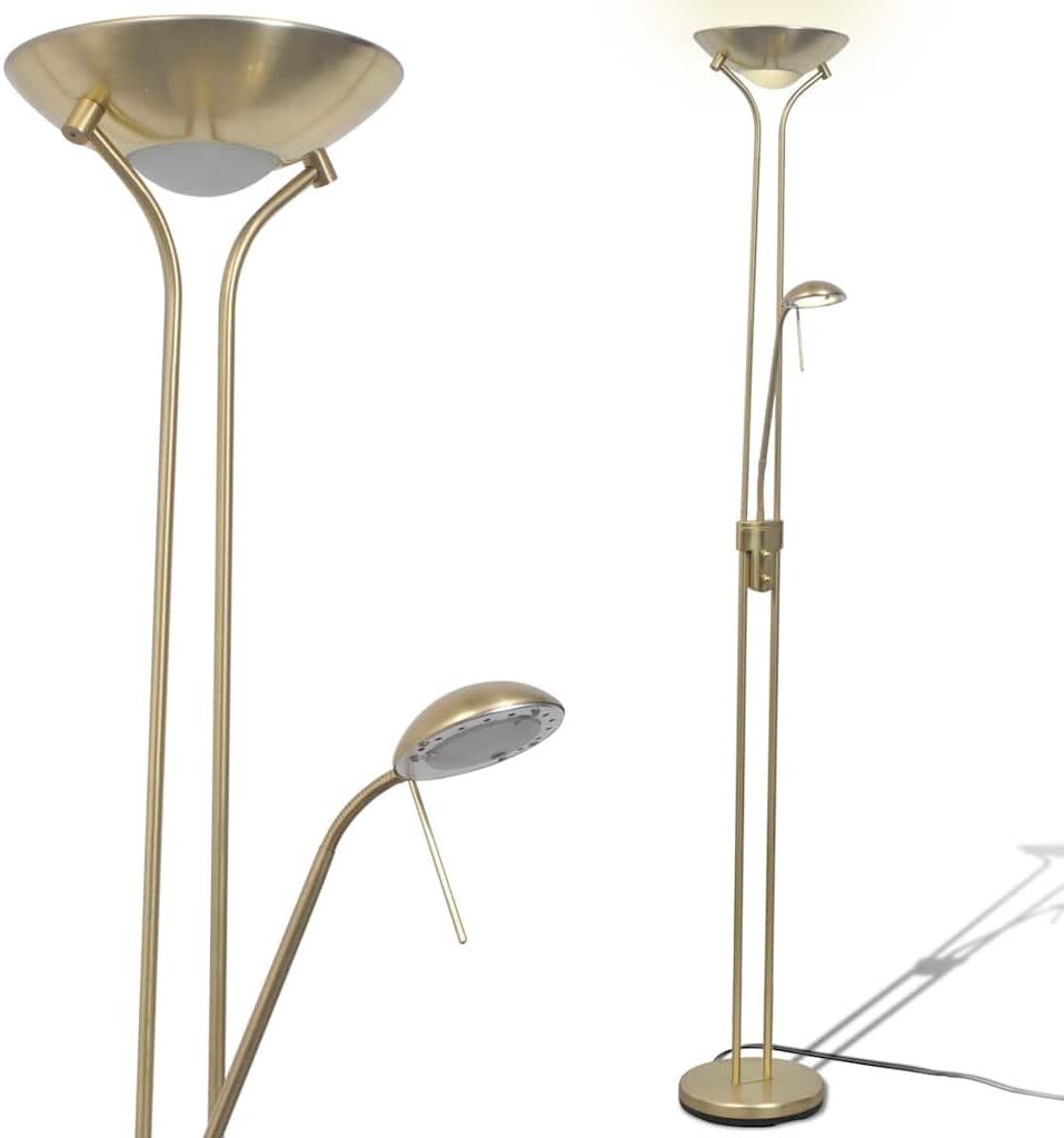 vidaXL Lampadaire à LED à éclairage réglable 23 W