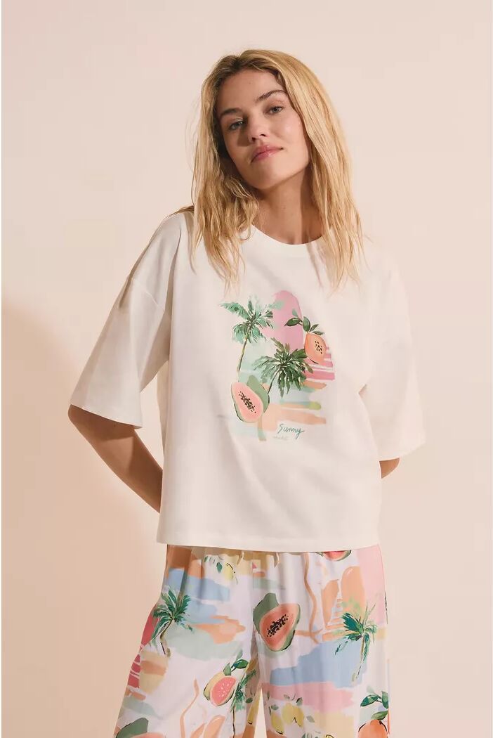 Etam - T-Shirt, für Damen, Gelbgold Größe M
