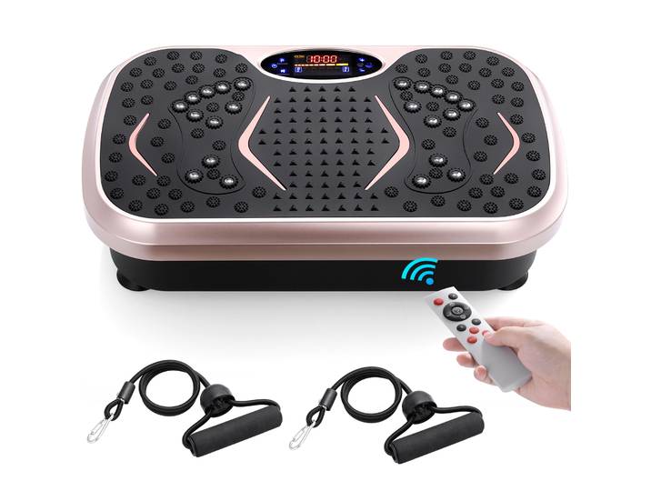 Machine d'exercice à plaque vibrante, plaque vibrante pour le drainage de proximité lymphatique, plate-forme de fitness vibrante pour tout le corps