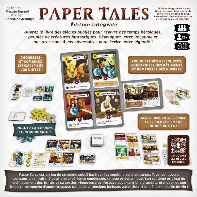 Catch Up Games Paper Tales : Edition Intégrale