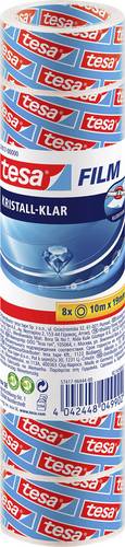 Tesa 57417-00000-02 Klebefilm kristall-klar Transparent (L x B) 10m x 19mm 8St.