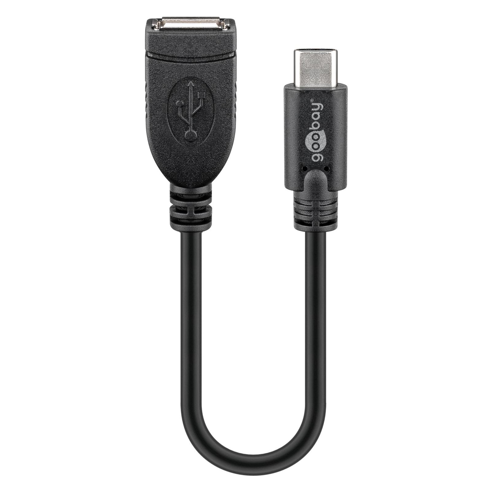Goobay USB A - USB C (0.20 m, USB 2.0) (55470)