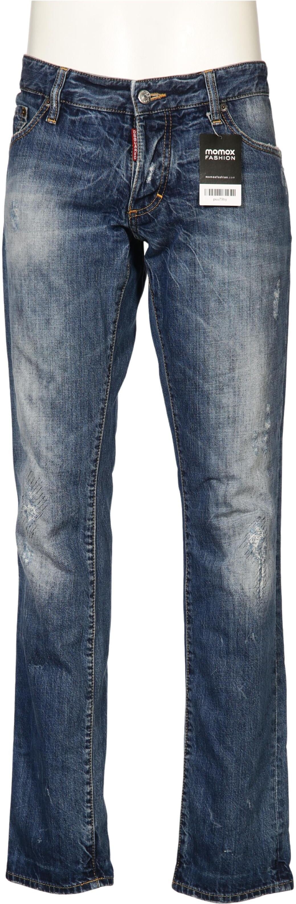Dsquared2 Herren Jeans, Blau, Gr. EU 48, Baumwolle - Second Hand