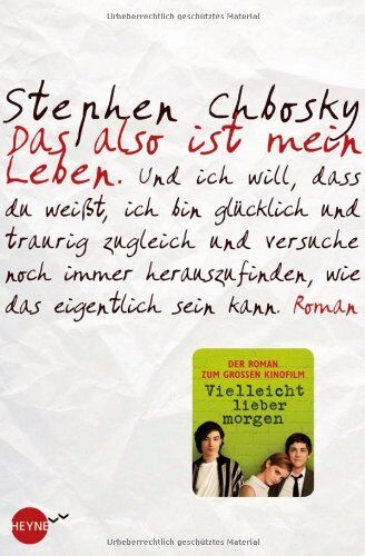 Stephen Chbosky - Das also ist mein Leben: Roman (Heyne fliegt) - Preis vom 14.10.2026 23:07:16 h
