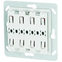 Eaton Power Quality Smart Home xComfort Funk Taster 55x55mm, 1-fach CTAA, Schalter + Taster, Grau, Weiss