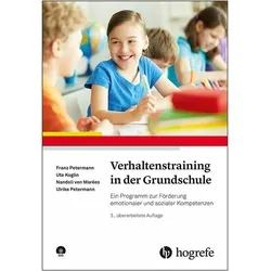 Verhaltenstraining in der Grundschule, Fachbücher von Franz Petermann, Ulrike Petermann