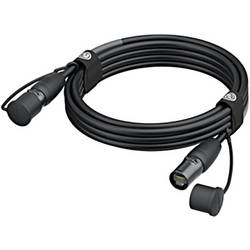 Neutrik NKE5E-E1E1-M0100 RJ45 Patchkabel CAT 5e 10 m Schwarz für Außenbereich geeignet 1 St.