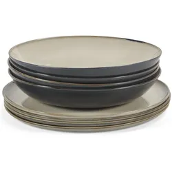 Serax, Geschirrset, Set di Servizio Grigio Mixsty
