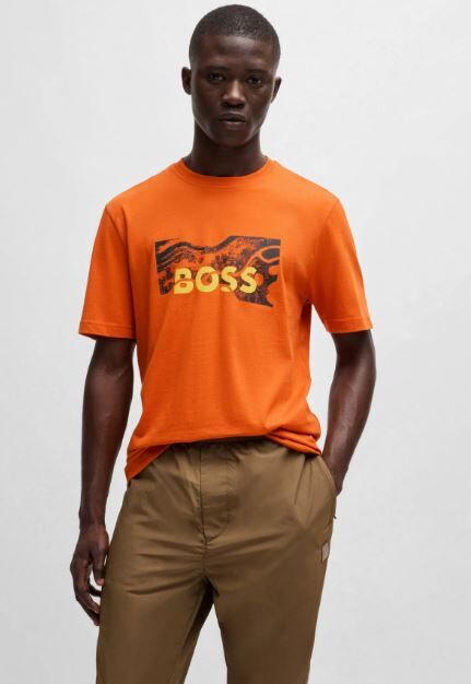 Camiseta Hugo Boss Building Hombre N/a M