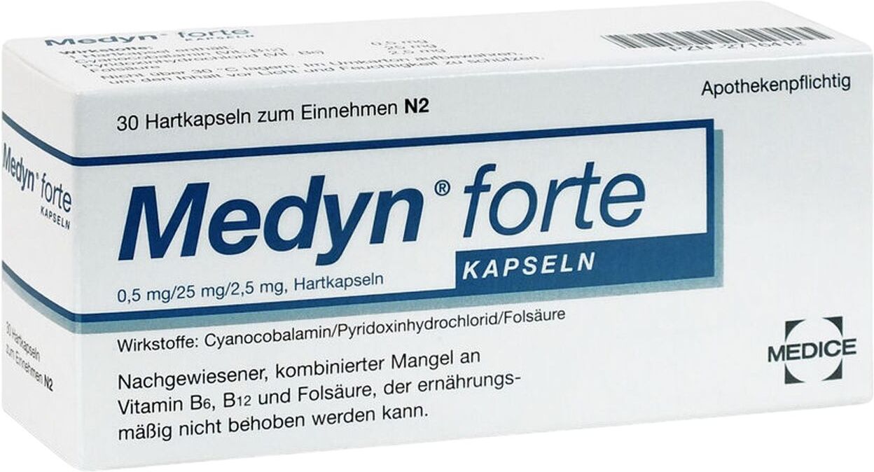 Medyn forte Kapseln 30 St Hartkapseln