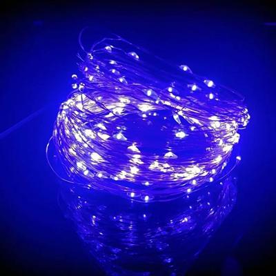 Uplift Picks Waterproof Copper Wire Fairy Lights For Effortless Celebrations And Cozy Decor purple 4m