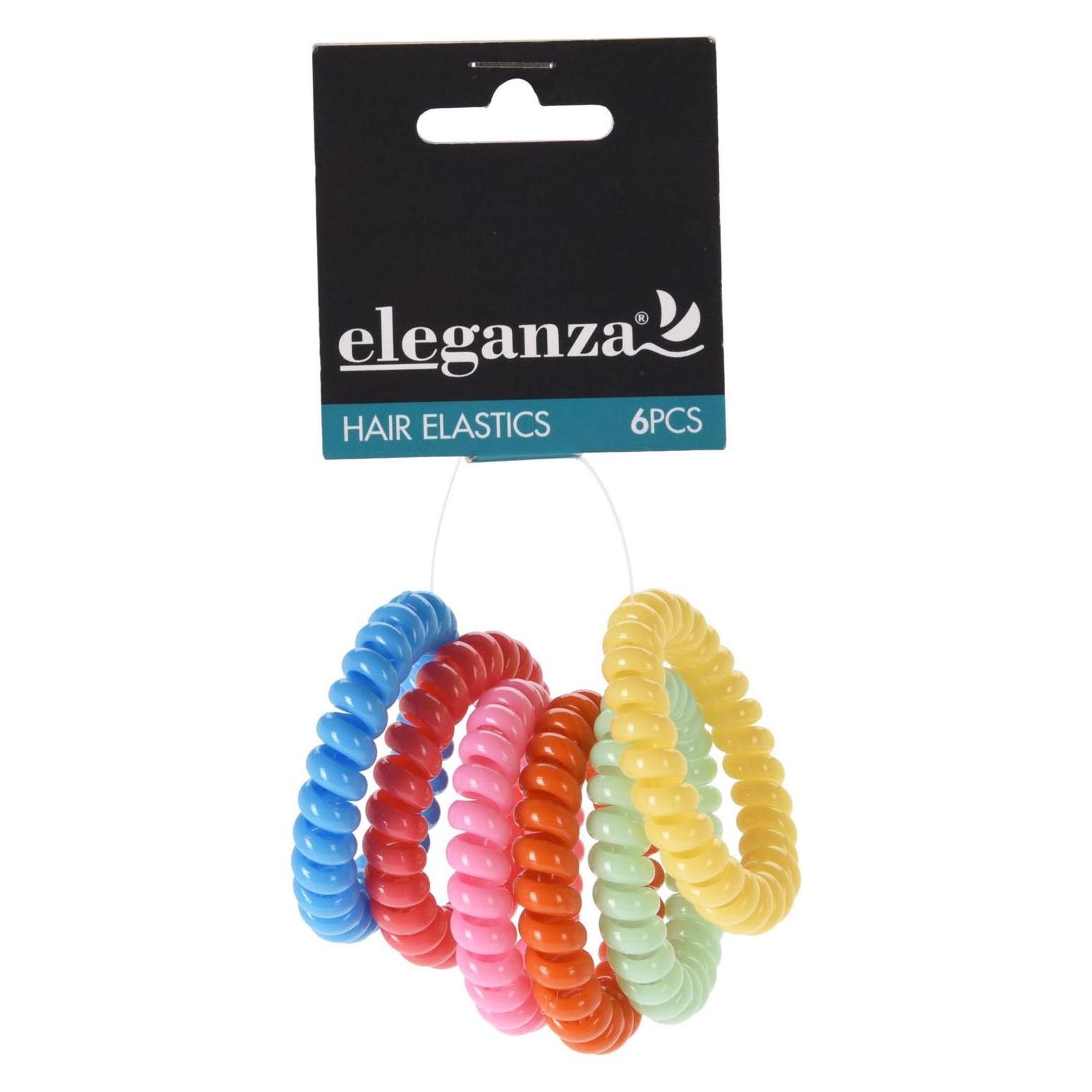 Eleganza Haargummis, 6Stk. (Haargummi Set) (37913153)