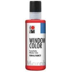 Fensterfarbe Fun&Fancy kirschrot 80ml