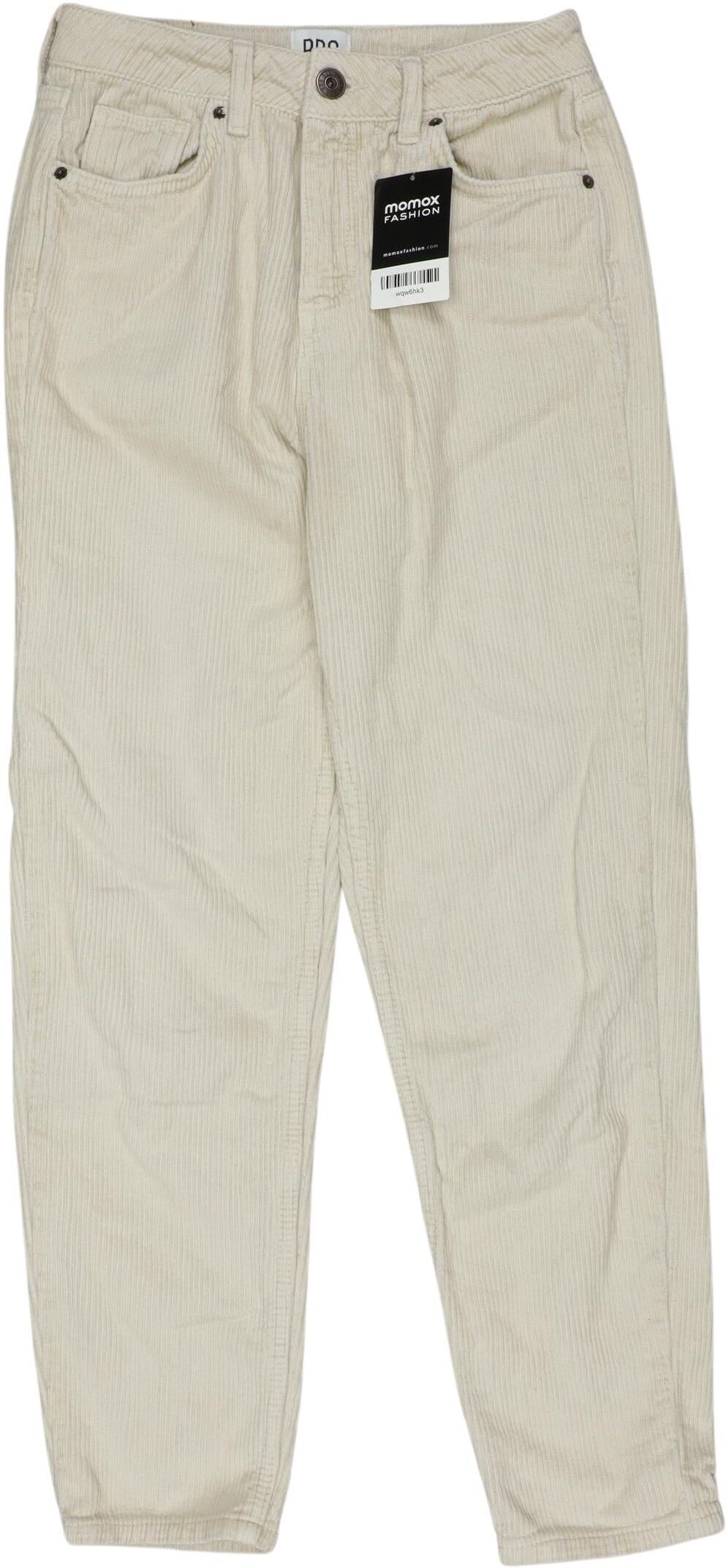 Urban Outfitters Damen Stoffhose, Beige, Gr. W26, Baumwolle - Second Hand