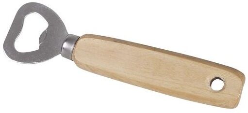 Décapsuleur personnalisé en bois Travis bois acier inoxydable brun