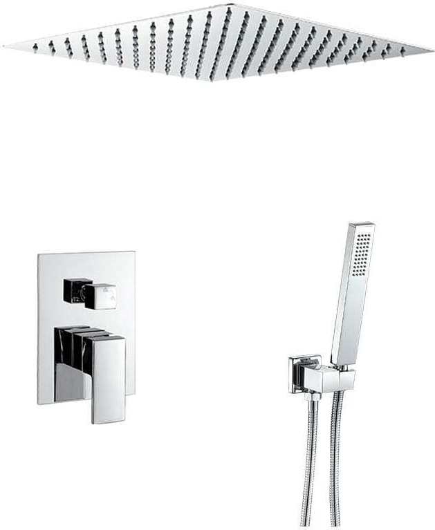 Decken-Unterputz-Regendusche ACTON chrom