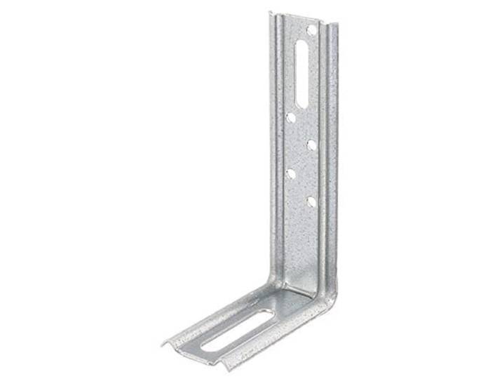 Alberts 866266 Stelhoek 90°-hoek, ingeperst, met sleufgat sendzimir verzinkt 70 x 120 x 30 mm set van 25