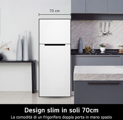 LG ELECTRONICS FRIGO 2P 438LT H178-L70 NF INOX E GTBV44PYBK