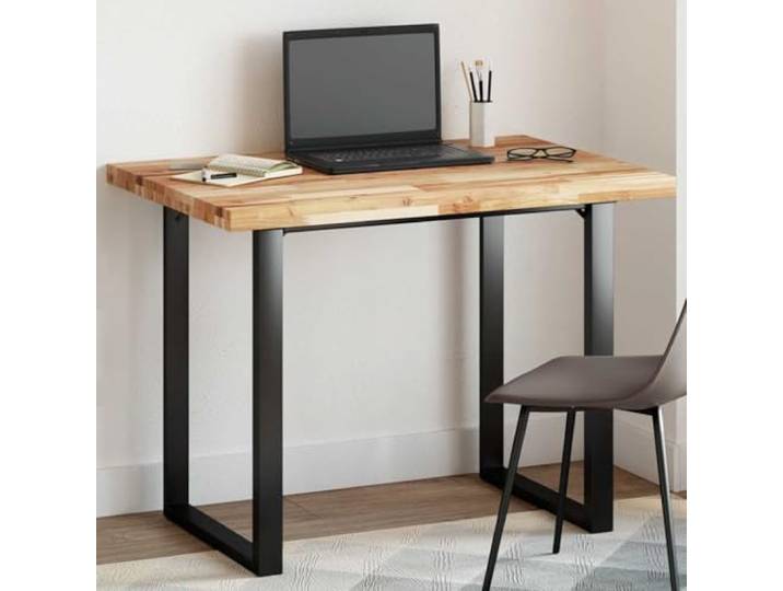 PTUGUOF Tischplatte Rechteckig 100x70x4 cm Massivholz Akazie Langlebiges Tropenholz, Vielseitig für Esszimmer, Küche, Büro, Pflegeleicht