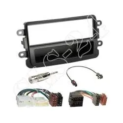Autoradio 1-DIN Radioblende+Adapterkabel Einbauset für Dacia Dokker / Duster ...