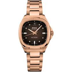 Mido Multifort TV 35 Roségold Herrenuhr M049.307.33.296.00