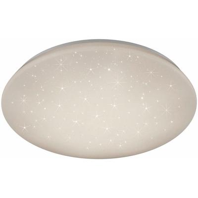 REALITY LEUCHTEN LED Deckenleuchte "JENNY", weiß, Ø 50cm H: 12cm, Leuchten, LED Deckenlampe, LED Sternenhimmel