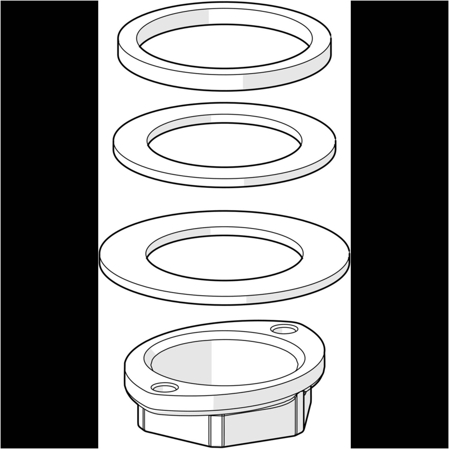 Hansa Befestigungssatz 59912717 M33 x 1,5)