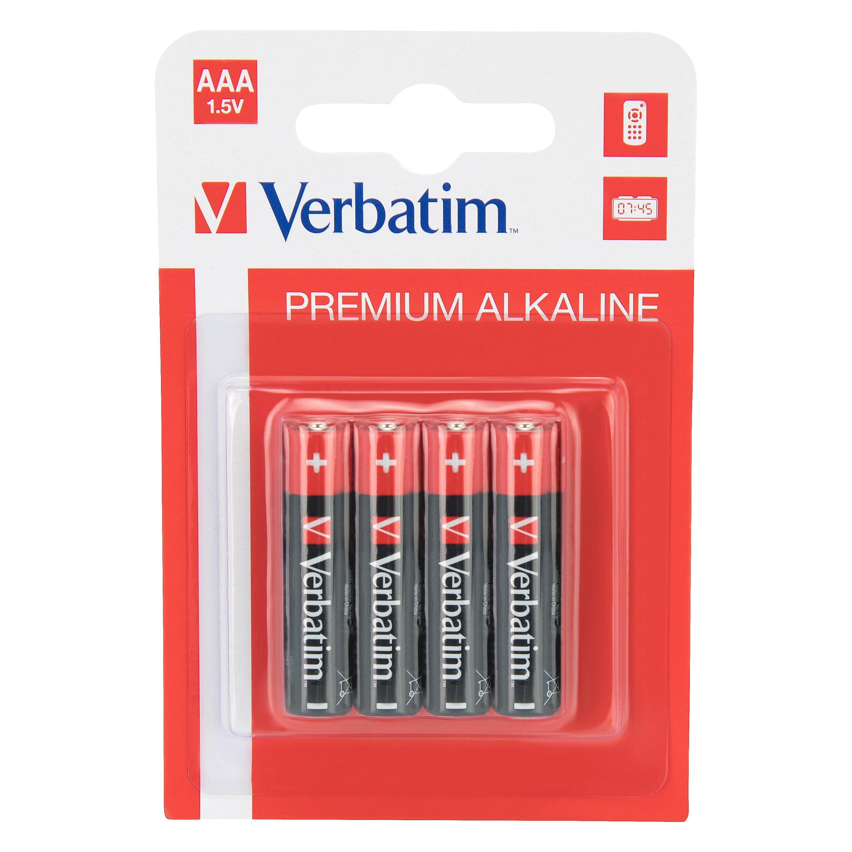 Verbatim Premium Alkaline (4 Stk., AAA) (49920)