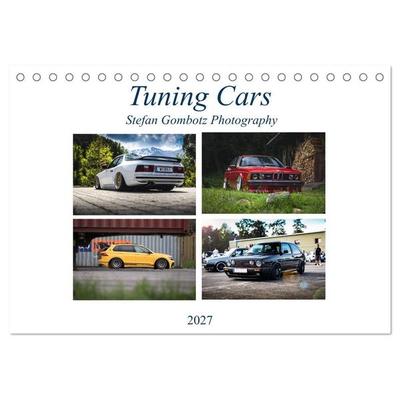 Tuning Cars (Tischkalender 2027 DIN A5 quer), CALVENDO Monatskalender