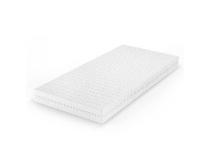 VitaliSpa Kaltschaummatratze Weiß 90 x 200 cm H3 Härtegrad, 7Zonen, Textil, Rechteckig, Schlafzimmer, Matratzen, Kaltschaummatratze