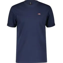 SCOTT Herren Shirt SCO Tee M's Division SS, Größe M in Blau Blau