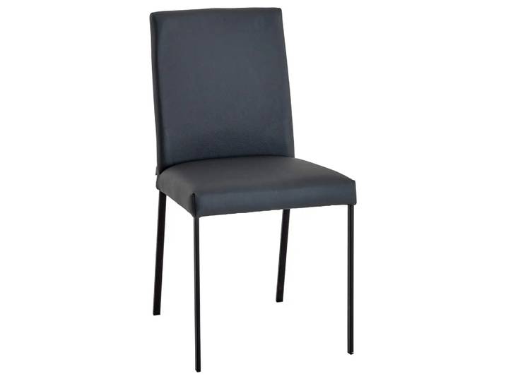 Stuhl Ambient Willisau / Farbe: Anthrazit / Bezugsmaterial: Leder