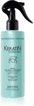 Phytorelax Laboratories Keratin Volume spray para dar volume aos cabelos finos com queratina 200 ml. Keratin Volume