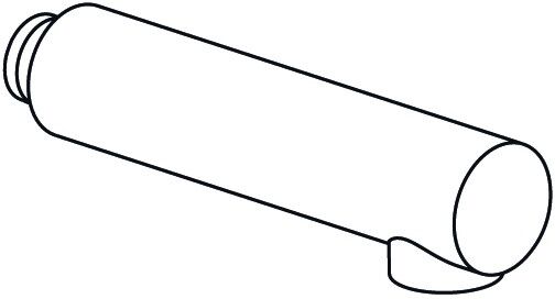 KWC Auszugauslauf LIVELLO, chromeline 536224