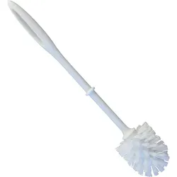 Toilettenbürste kleiner Kopf weiß WC-Bürste aus Kunststoff Bürste ca. 6,5 cm