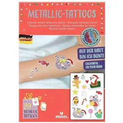 Metallic-Tattoos - Weihnachtszauber