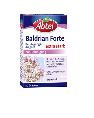Perrigo Deutschland GmbH ABTEI Baldrian forte überzogene Tabletten 30 St 00270076