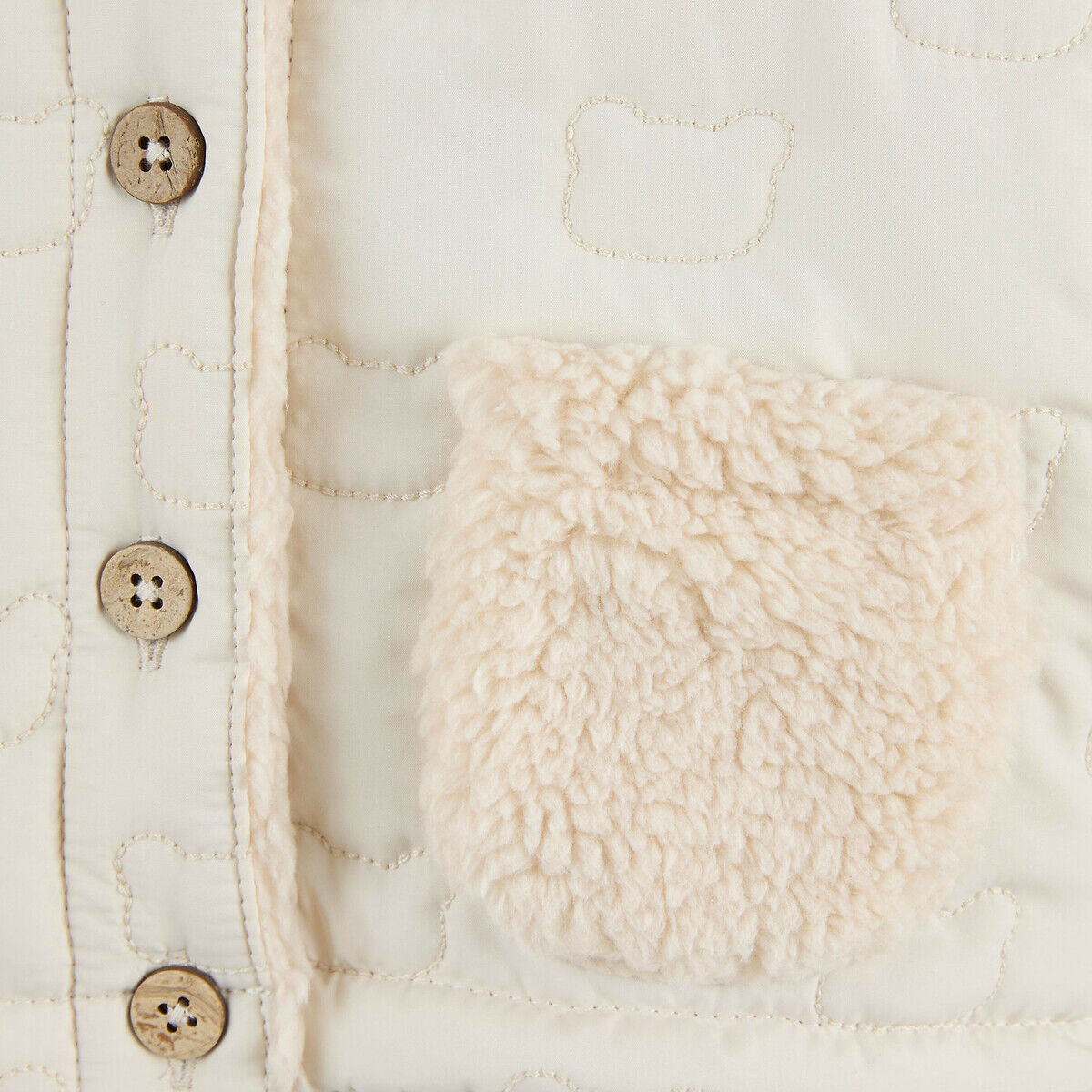 LA REDOUTE COLLECTIONS Manteau chaud à capuche, réversible