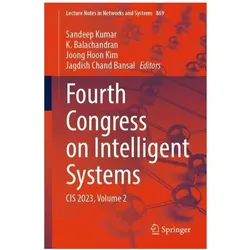 Fourth Congress on Intelligent Systems, Fachbücher von Joong Hoon Kim, K. Balachandran, Jagdish Chand Bansal, K. Sandeep Kumar