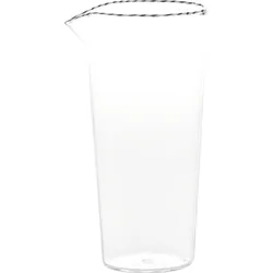 Intrecci Karaffe 1,03 l schwarz-weiß