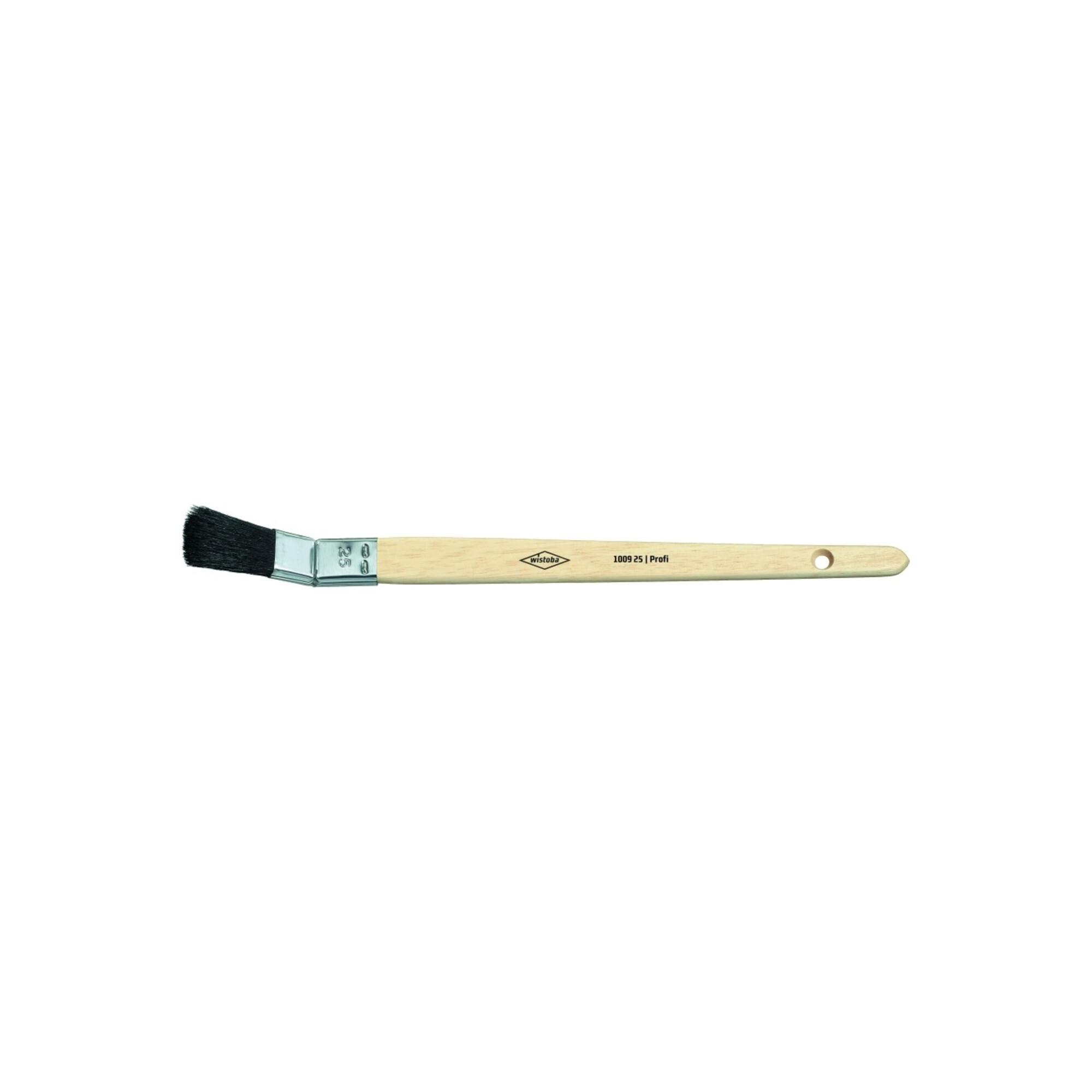 Wistoba Plattpinsel gebogen Profi schwarze Borsten 15 mm (100915)