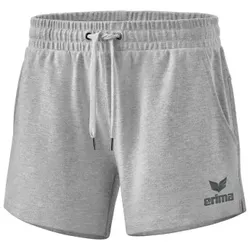 Erima Essential Team Sweatshorts Damen - hellgrau melange - 40