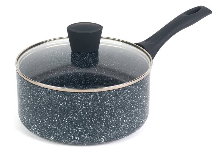 Russell Hobbs Nightfall Stone Steelpan - 20 cm - Anti-aanbak