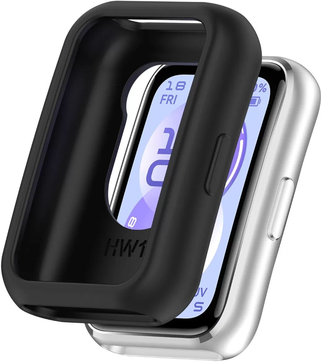 INF Étui de protection en silicone compatible avec Huawei Band 11 - Souple, anti-choc et anti-rayures